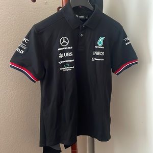Mercedes AMG Petronas Polo Black